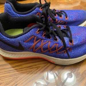 Nike Blue and Black Running Shoes